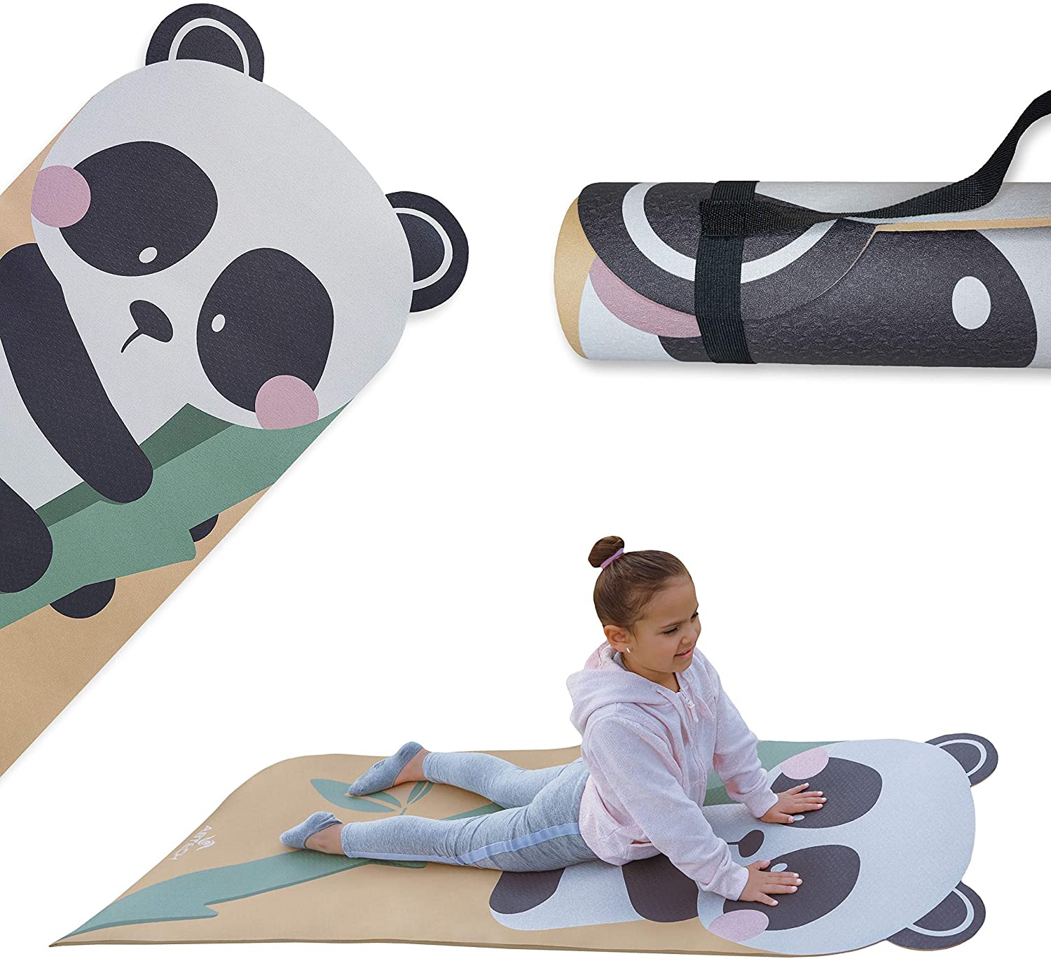 Cute Panda Mat for Girls and Boys